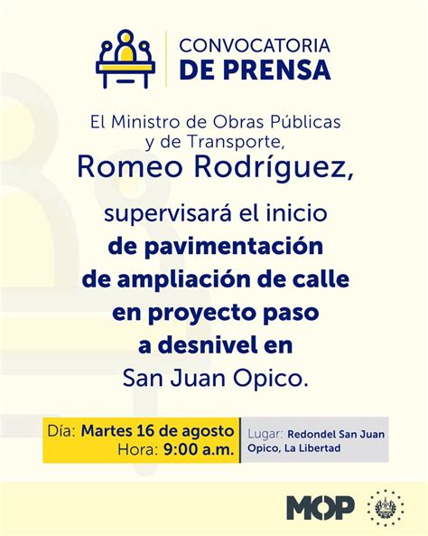 Ministerio de Obras Públicas on Twitter Más obras en el redondel de