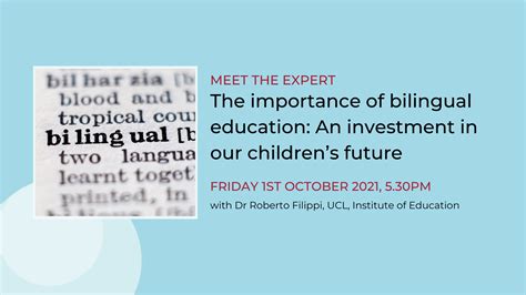 The Importance Of Bilingual Education Meet The Expert At Sialschool