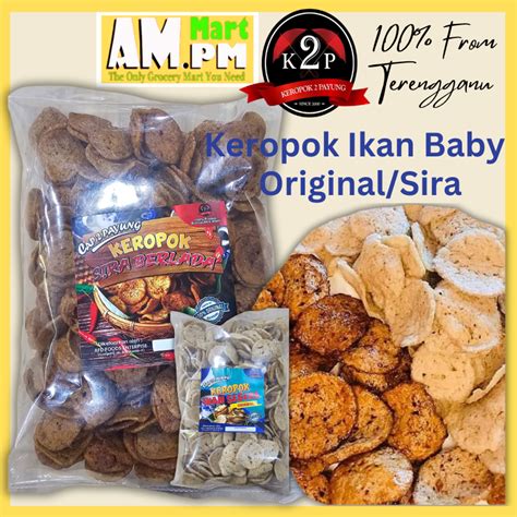 Halal Keropok Ikan Baby Rangup Keropok Mini Sedap Keropok Segera