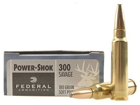 Federal Power Shok 300 Savage 180gr Jsp 20 Stück