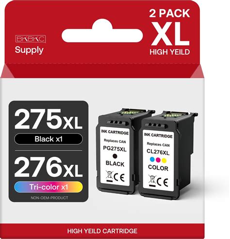 Canon Pg 275 Cl 276 Genuine Ink Value Pack 2 Cartridges