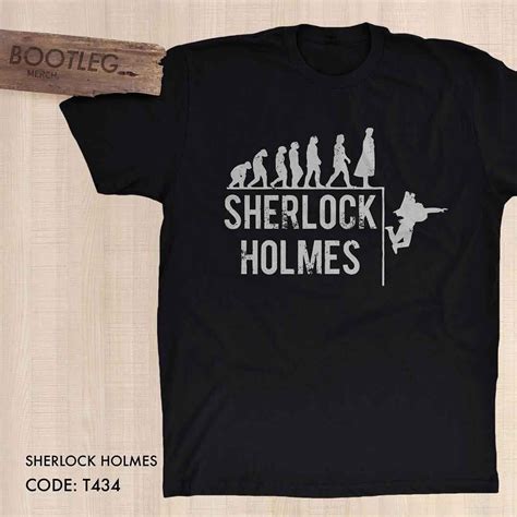 Sherlock Holmes T Shirt Merchandise Rock T Shirts