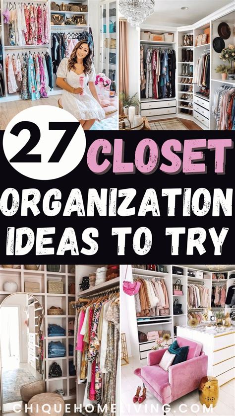 27 Closet Organization Ideas To Make Life Easier In 2024 Bedroom