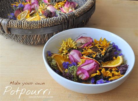 Make Your Own Potpourri Potpourri Recipes Homemade Potpourri Dried