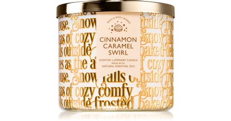 Bath Body Works Cinnamon Caramel Swirl Scented Candle Notino Ie