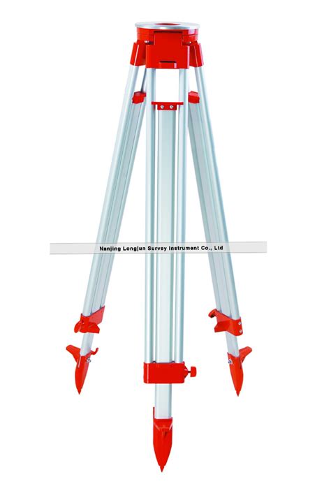 Surveying Tripod With Round Head For Total Station Lja10e Aluminium