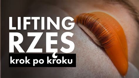 Lifting rzęs laminacja i botox zabieg krok po kroku Elleebana Lash