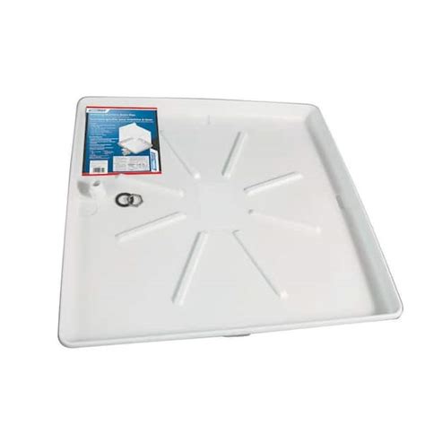 Camco In X In Washing Machine Drain Pan With Pvc Fitting