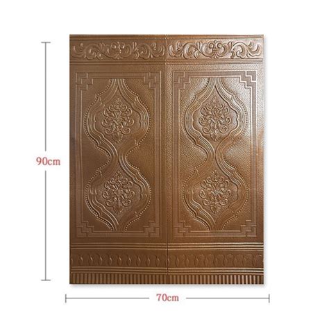 Jual Kaivan Paket Lembar Wallpaper D Motif Pintu Batik X Cm