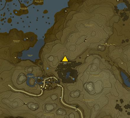 Great Fairy Map and All Fairy Fountain Locations | Zelda: Breath of the ...