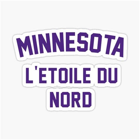 "The Minnesota Motto (State Motto of Minnesota)" Sticker for Sale by ...