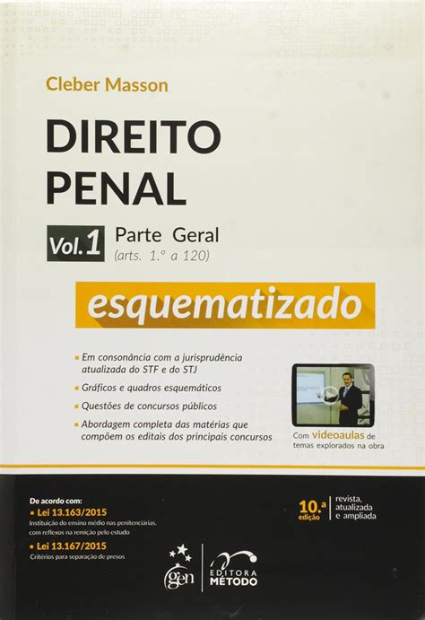 Direito Penal Esquematizado Parte Geral Vol Amazon Br