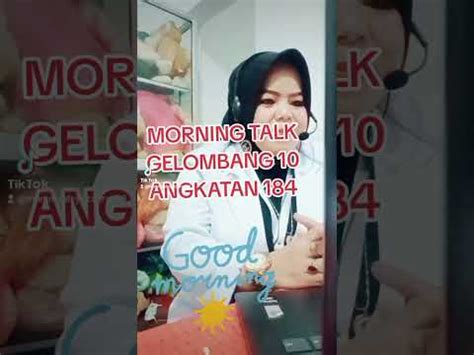 Kegiatan Orientasi PPPK MORNING TALK Oleh Gelombang 10 Angkatan 184