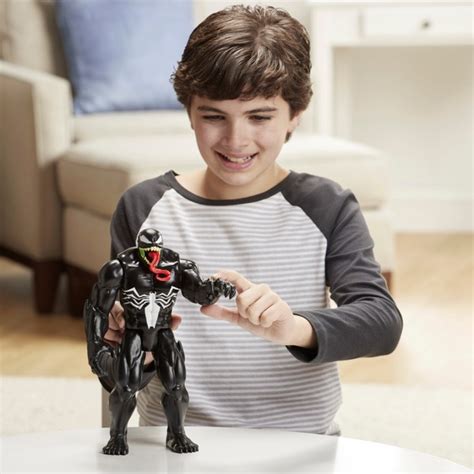 Venom Marvel Spider-Man Maximum Venom Titan Hero Action Figure | Smyths ...