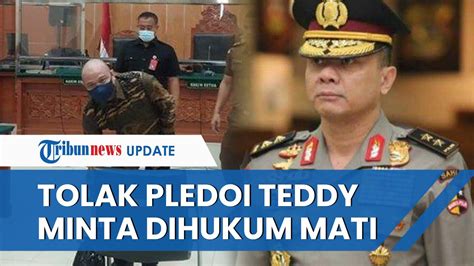 Teddy Minahasa Tuding Kasusnya Direkayasa Jaksa Sebut Mengada Ada