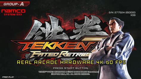 Tekken 7 Fated Retribution Kazuya Mishima Namco System ES3 4K 60FPS