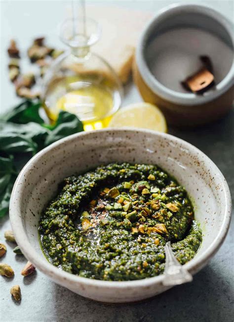 Pistachio Pesto Table For Two