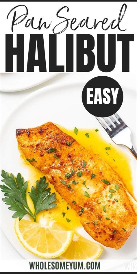 Pan Seared Halibut Recipe With Lemon Butter Sauce Artofit