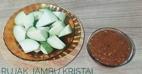 Resep Rujak Jambu Kristal Oleh Nurul Sania Cookpad