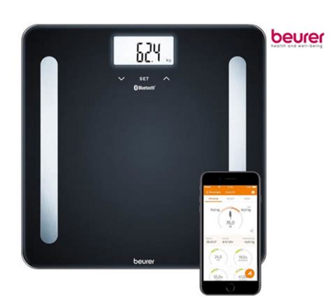 Beurer BF 600 Personenwaage mit Analysefunktion und App-Anbindung für ...