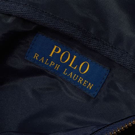 Polo Ralph Lauren Corduroy Cross Body Bag Newport Navy End De