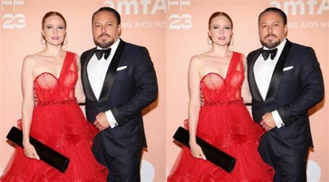 Klemens Hallmann Und Barbara Meier Bei Der Amfar Gala In Venedig Hedi