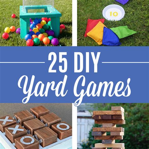 25 DIY Yard Games for the Best Summer Ever | Hello Little Home