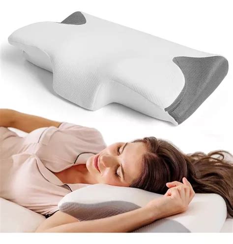 Almohada Ortopedica Memory Foam Cervical Viscoelástica Envío gratis