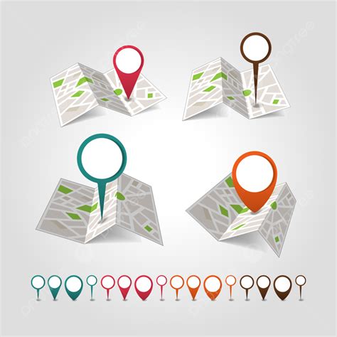 Gps Map Vector Art PNG, Gps Map Location Marker Pin, Drive ...