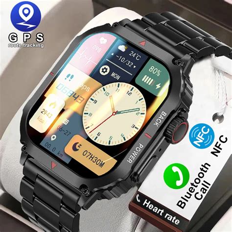 Smartwatch Gps Track Para Homens Huawei Nfc Smart Watch Tela