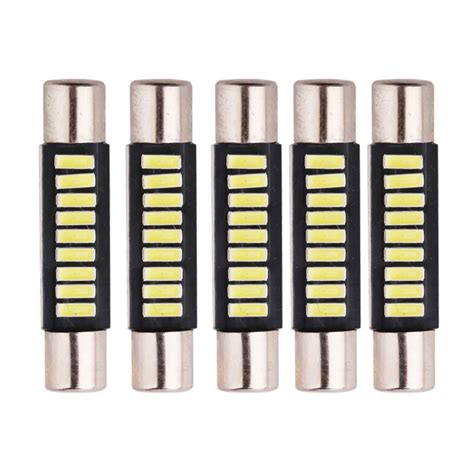 Ysy 100pcs Lot Festoon 4014 29mm 31mm 9smd Car Led Bulbs Interior Dome