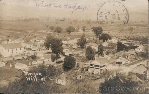 Town of Morgan Hill California Postcard