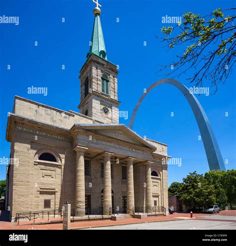 The Old Cathedral The Basilica Of Saint Louis King Of France With