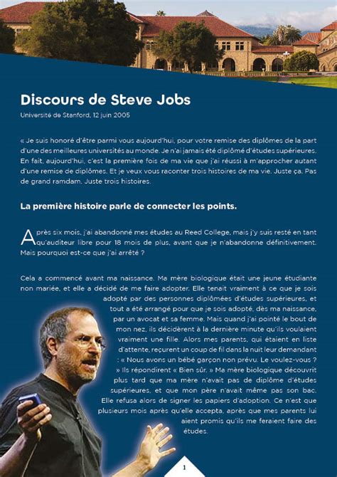 Steve jobs speech on Behance