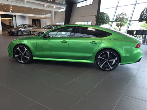 Rs7 Apple Green 04 Audi Exclusive Galerie Modellreihe A7 Audi