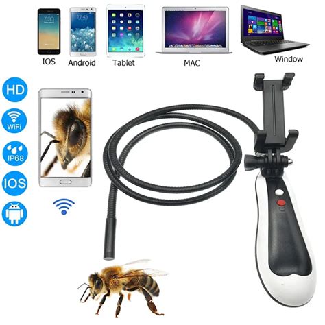 8mm Handheld Wireless Wifi Endoscope Inspect Camera With Waterproof