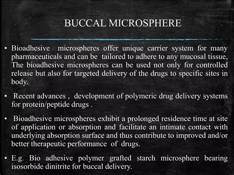 Buccal Drug Delivery Regulatory Guidelines Ppt