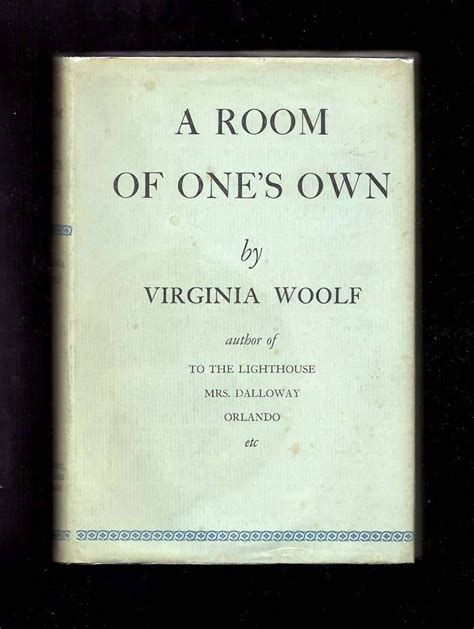 A ROOM OF ONE S OWN By Virginia Woolf Signed First Edition 1929