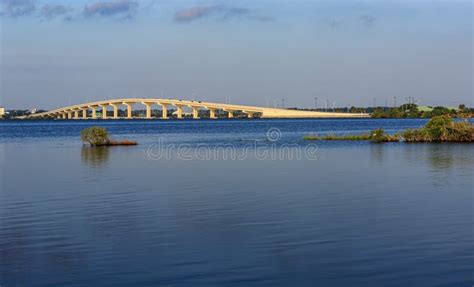 One of the Numerous White Bridges that Crosses the Intracoastal ...