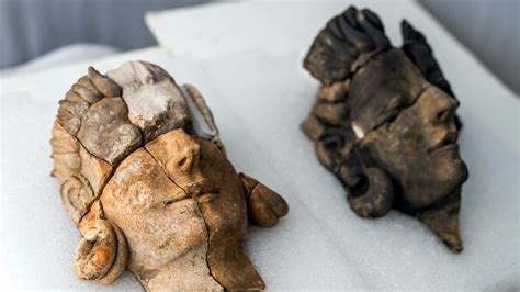 2,600-year-old stone busts of 'lost' ancient Tartessos people discovered in sealed pit in Spain ...