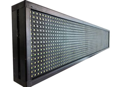 Letrero LED Autobus Blanco P10 3