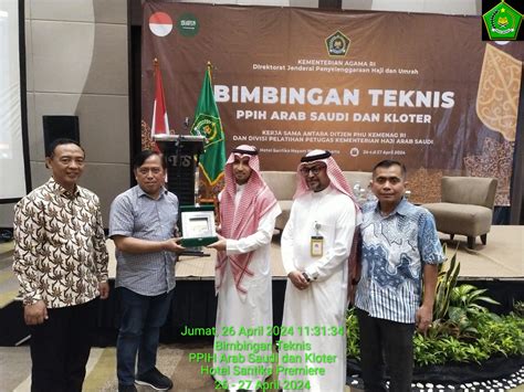 Gandeng Kementerian Haji Arab Saudi Kemenag Gelar Bimtek Petugas Haji