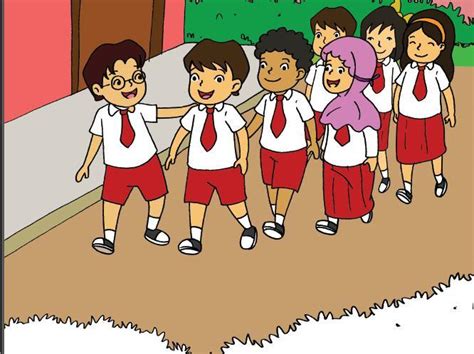 Murid Gambar Kartun Budak Lelaki Sekolah Terbaru 30 Gambar Anak Memakai Seragam Sd Kartun