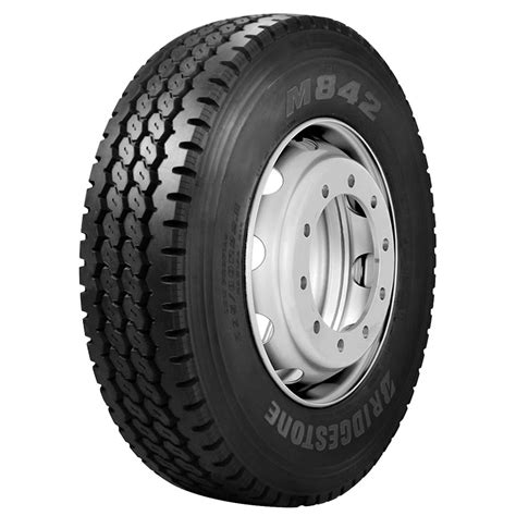 Pneu 295 80R22 5 Bridgestone M842 Misto 152 148K 16 Lonas 17 9mm