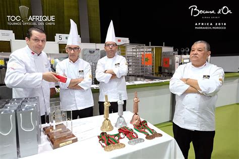 Bocuse dor le Maroc remporte la Coupe dAfrique de pâtisserie H24info