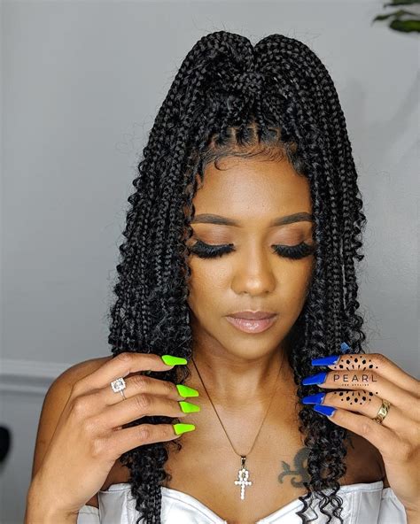 20 Trendy Ways to Style Your Box Braids – Forever Braids