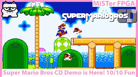 Super Mario Bros CD Demo Is Here And Its Amazing Works On MiSTer FPGA