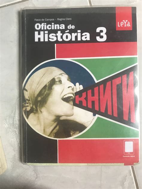 Livro Oficina De Hist Ria Flavio De Campos E Regina Claro Livro