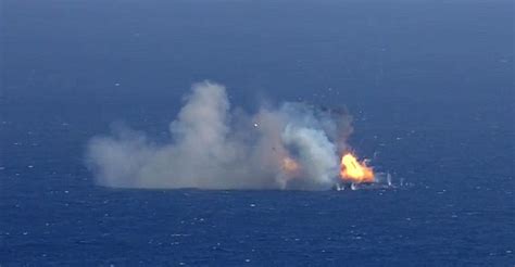 Spacex Rocket Video Reveals Falcon 9 Boosters Failed Landing On Ocean