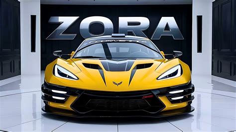 All New Chevrolet Corvette Zora Officially Redesign First Look